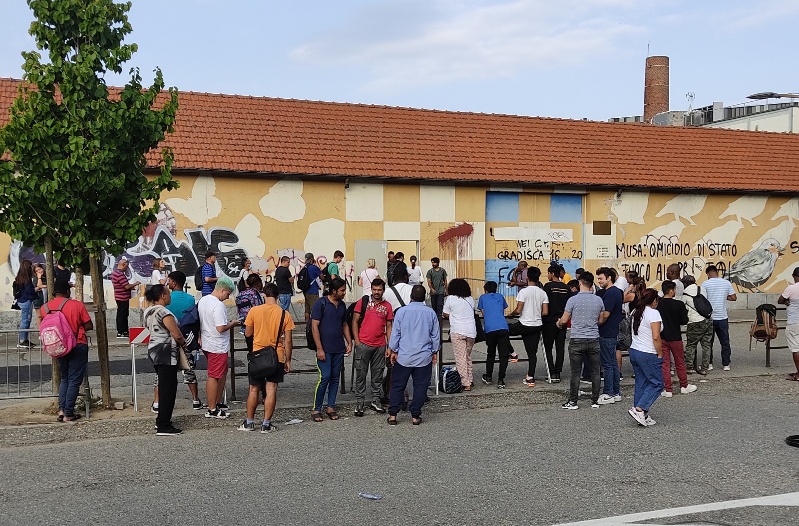 Presidio per i diritti delle persone migranti a Torino