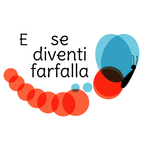  e se diventi farfalla logo 