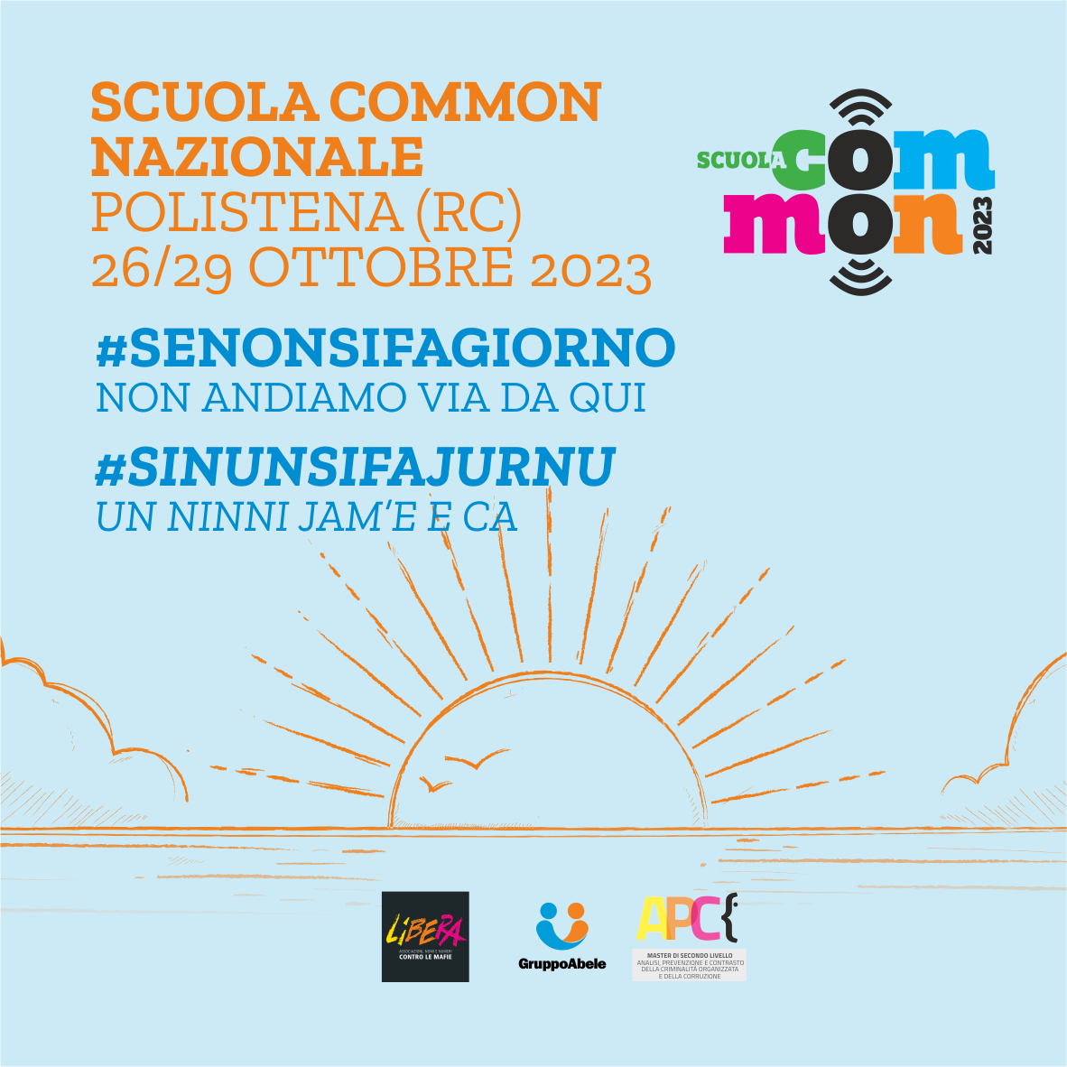 #siunsifajurnu: l'edizione 2023 della scuola Common